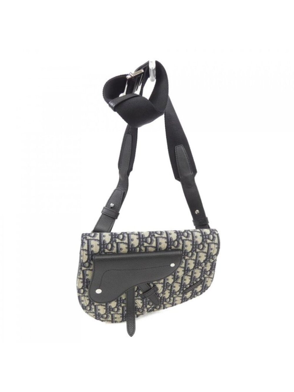 Dior Blue Jacquard Bag